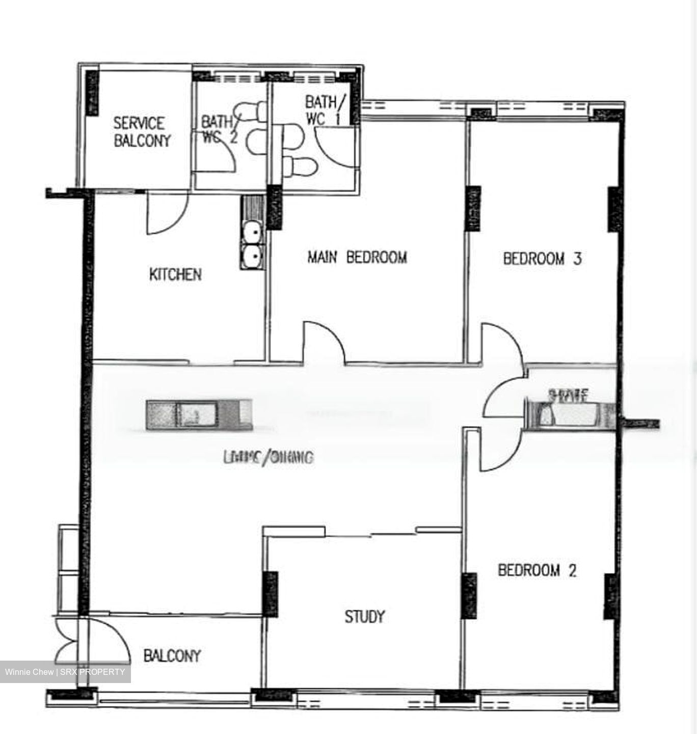 Blk 842G Tampines Arcadia (Tampines), HDB 4 Rooms #482263551
